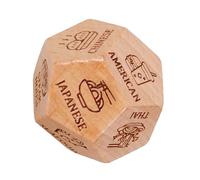 Dadi per coppie per un appuntamento - Dadi in legno per scegliere cibo e attività, scelta di cene divertenti, meraviglioso regalo a per San , regalo per lei, anno