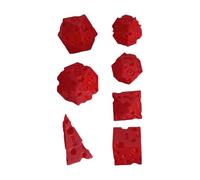 Dadi Per Giochi Da Tavolo,Dadi Accessorio per Giochi da Tavola a Tema Formaggio - 7 Pezzi Giocattolo Stampa 3D Decorazione Carina per Famiglia Adolescenti Adulti Amici Colleghi