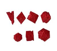 Dadi Per Giochi Di Ruolo | 7 Pezzi Dadi Poliedrici Formaggio Gioco | Giocattolo Divertimento Stampato 3D per Apprendimento Matematica Decisioni | Serata Famiglia Viaggio Tavolo Festa