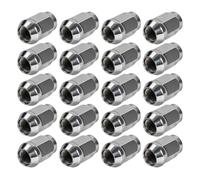 Dadi Per Ruote Acorn Per Jeep Per Wrangler 1987-2018 | 20 Dadi Esagonali Per Ruote Auto Da 1/2"-20RH 19 Mm Per La Sostituzione Di Parti Del Set Di Bulloni Auto Bulloni Ruote