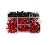 Dadi Per Vite Per Moto Bulloni Carenatura Moto Per Y&amaha FJ 1100 1200A ABS 600 FZ1 FZ6 FZ8 FZR1000 FZR 400 400S FZR600 VH FZR600R FZR750R RZ 350 500 Viti E Bulloni(ROSSO)