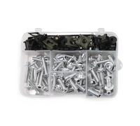 Dadi Per Vite Per Moto Bulloni Per Moto, Viti Per Y&amaha YZF-R1 YZFR1 YZF-R6 YZFR6, Kit Bulloni Carenatura, Viti Carrozzeria, Clip Di Fissaggio, Viti Viti E Bulloni(Argento)