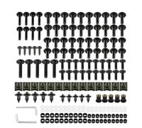 Dadi Per Vite Per Moto Kit Bulloni E Dadi Per Carenatura Per Suzuki GSF1200S GSX1250F GSX1250FA GSX1250SA GSX1250SEA ABS Bandit Viti E Bulloni(NERO)