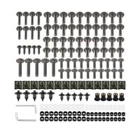 Dadi Per Vite Per Moto Kit Bulloni E Dadi Per Carenatura Per Suzuki GSF1200S GSX1250F GSX1250FA GSX1250SA GSX1250SEA ABS Bandit Viti E Bulloni(Titanio)