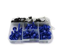 Dadi Per Vite Per Moto Kit Bulloni E Viti Per Moto Per Y&amaha FZ1 FZ6 FZ8 MT10 MT03 MT09 MT07 FZ07 FZ09 XMAX TDM TMAX, Bulloni Per Carenatura E Dadi Per Parabrezza Viti E Bulloni(BLU)