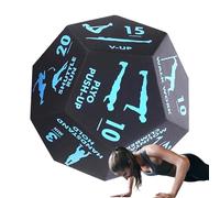 Dadi per yoga, 12 facce per allenamento sportivo e fisico, dadi da allenamento per esercizi, per cortile, soggiorno, cantina, garage, casa, interni, esterni, palestra, lezioni, parco giochi