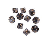 Dadi poliedrici a 10 facce per pub club giochi giochi RPG gioco da tavolo