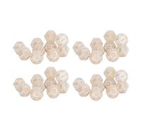 Dadi poliedrici da 40 pezzi, set di dadi da gioco a 12 facce Numeri trasparenti A prova di acqua prevengono l'ossidazione Set di dadi a 12 facce per l'insegnamento del gioco (1)