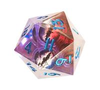 Dadi poliedrici, dadi da gioco - Cubi per occhi liquidi | Cubi di bulbo oculare galleggianti poliedrici, cubetti taglienti, cubetti di bulbo oculare del drago per giochi di ruolo