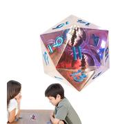 Dadi poliedrici, Dadi di gioco | Dadi a base liquida,Dadi rotondi, Dadi poliedrici per giochi di ruolo, Dadi galleggianti a globo oculare per giochi da tavolo