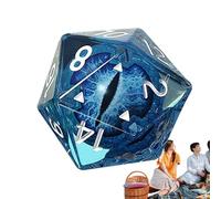 Dadi Poliedrici Su 20 Lati - Dragon Eye Dice, RPG Play Play | Dice Colorato per Giochi Da Tavolo, Collezione Di Dadi per Giochi Da Tavolo, Accessori Interattivi per Gli Amanti Dei Giochi