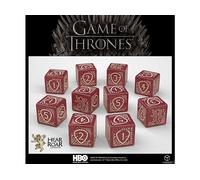 DADI Q WORKSHOP Set Lannister 10 a sei facce