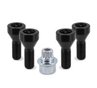 Dadi ruota Bulloni Accessori Bulloni Ruota Auto Dadi Antifurto Perno Chiave Accessori 36136786419 Compatibile Con BMW Per 550i 540i 535xi 535i 530xi 530i 528xi 528i