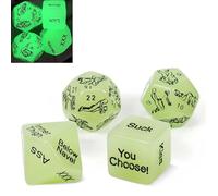 dadi š-é-xy Verdi Fosforescenti Per La Vostra Esperienza Di Gioco šéššuali di coppia italiano 6X4J1F3