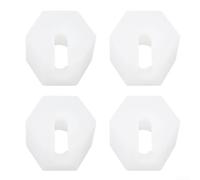 Dadi Sostitutivi per SodaStream per crystal e per source Dadi(4pcs) | Plastica per premium bianca, resistenza usura, lunga durata, per sicuro per contatti alimentari, anti-corrosione