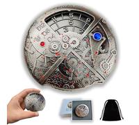 Dadi Unici per Roulette in Metallo - Set di Dadi Meccanici per DND Roller D&D, Steampunk Retrò Spinner D20 All in One, D6, D8, D10, D12 per Dungeons and Dragons TRPG