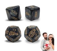 Dadi Verdi Che Si Illuminano al Buio Divertenti a dodici Facce dell'amore Guida alla Posa Divertente Regalo Perfetto per Giochi in Camera da Letto di Coppie e Feste Amici,giochi erotiici coppie