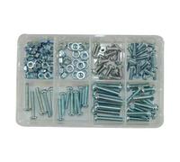 Bgs Technic Pro+ - Set Di Dadi E Viti Assortiti, 125 Pezzi, M4 E M5, Sistema Metrico