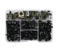 Dadi Viti della Moto Compatibile Con M5 M6 Parti Generali Kit Viti Per Carenatura Moto Kit Viti Per Carenatura Moto Da 177 Pezzi Vite Di Fissaggio