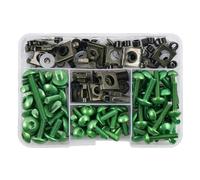 Dadi Viti della Moto Compatibile Con M5 M6 Parti Generali Kit Viti Per Carenatura Moto Kit Viti Per Carenatura Moto Da 177 Pezzi Vite Di Fissaggio