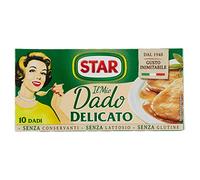 Star - Dado Delicato, con Sale Iodato - 8 confezioni da 10 dadi [80 dadi]