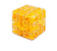 Dado 3D labirinto, grande cubo 3D labirinto, giocattolo di pensiero, cubo magico 3 x 3, design a doppio percorso, puzzle complesso, per adulti, adolescenti, vacanze (D)