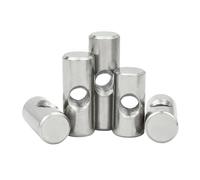 Dado a barilotto, M4 M5 M6 304 in acciaio inossidabile, perno cilindrico, foro trasversale, dado incorporato nel martello for accessori for mobili in legno(OD8 M5x18(5PCS))