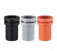 Dado a base fissa per lavabo, per riparazione rubinetto del lavandino, chiusura per rubinetto, installazione rapida, senza rimozione di tubi, per Pla (arancione)