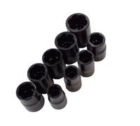 Dado a bussola bullone bloccaggio ruota estrattore set 10 - 19 mm 3/8" unità