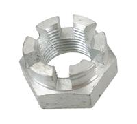 Dado a castello scanalato M20 x 1,5 per mozzi ruota rimorchio dado cuscinetto...