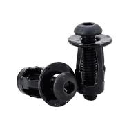 Dado a espansione a petali, Dadi con inserti a forma di petalo Rivetti Viti ad espansione, M4-M8, multicolore, 5/10 pezzi(Round Head (Black),M4x20(5Pcs))