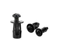 Dado a espansione a petali, Kit dadi for rivetti ad espansione a forma di petalo da 20/30/50 pezzi multicolore M4 M5 M6 M8(Cross Head (Black),M4x20(20Pcs))