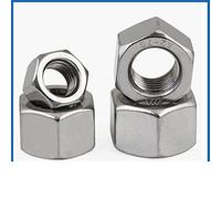 Dado a filettatura fine sinistro M8 M12 M14 M16 M20 M22 M24 M30 M33 Acciaio inossidabile 304 Denti inversi Dado esagonale Tappo a vite-M16x1.5 2 pezzi