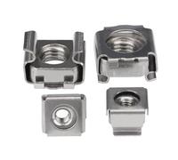 Dado a gabbia imperdibile Dado flottante a scatto quadrato in acciaio inossidabile 304 M4 M5 M6 M8(1Pc,M5)