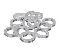 Dado a Molla 12 pz Bianco 13 x 1 mm Ferro | Finitura zincata, resistente alla pressione, per assemblaggi meccanici e riparazioni domestiche, 12 pezzi