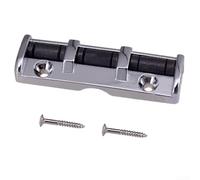 Dado a rullo in metallo con 3 selle, perfetto per chitarre elettriche ST e Style per migliorare il suono (argento)