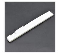 Dado A Sella Per Ponte Per Chitarra In Osso Di Ricambio Per Chitarra Da 12 Pezzi Con Intaglio Per Accessori Per Chitarra Folk A Corde Per Chitarra Acustica Capotasti di Ricambio per Chitarra(Left 72mm