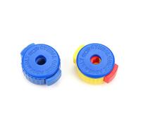 Dado a sgancio rapido da 8 mm per kit di percussioni a sgancio rapido, 2 pezzi, colore: nero