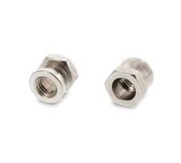Dado a strappo M10, in acciaio inox A2 (V2A), dado di sicurezza, autostrappante, 50 pezzi