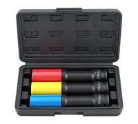 Dado a strappo ruota lunghezza estesa 150 mm set 3 pezzi per per acciaio legato