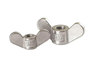 Dado a vite a forma speciale in acciaio inossidabile 304 Dado ad alette a farfalla Dado ad artiglio M3 M4 M5 M6 M8 M10 M12 M14 M16 M18 M20 M24 / 316-M24 (1 pezzo), Tipo a orecchio grande