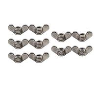 Dado ad ala in acciaio inox 304 M6 a forma di farfalla a forma di ala di dado fai da te hardware confezione da 10