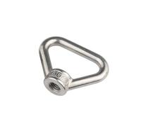 Dado ad anello con occhiello di sollevamento, Ghiera triangolare con occhiello di sollevamento A2 Acciaio inossidabile M10 M12 M14 M16 M20 M24(M 10)
