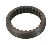 Dado ad anello filettato per bicicletta, M34 x 1 mm, per mozzi a cricchetto DT 240 a stella, in acciaio nero, per riparazione e manutenzione mozzi bici