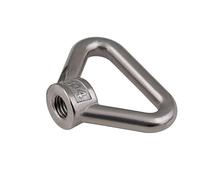 Dado ad anello triangolare in acciaio inossidabile Dado ad occhiello di sollevamento anello triangolare in acciaio inossidabile A2 M8-M24 3 pezzi 5(1pcs,M16)