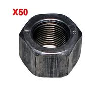 DADO ALTO IN ACCIAIO CLASSE 8 UNI 5587 20X1,5 PASSO FINE SCATOLA DA 50 PEZZI