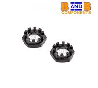 DADO ASSE MOZZO DADO CASTELLO POSTERIORE x 2 VW T2 T25 CAMPER VAN...