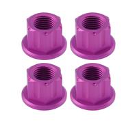 Dado Asse Ruota Titanio GR5 M12x1.25 Viola Opaco