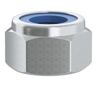 Dado Autobloccante Esagon. Basso M 4 Zincato UNI7474 Ambrovit 1000 Pezzi