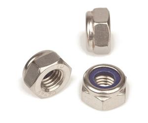DADO AUTOBLOCCANTE ESAGONALE BASSO M 8MM INOX A2 UNI7474 500 PZ
